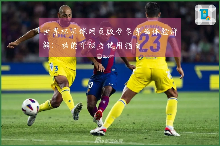 世界杯买球网页版登录界面体验详解：功能介绍与使用指南